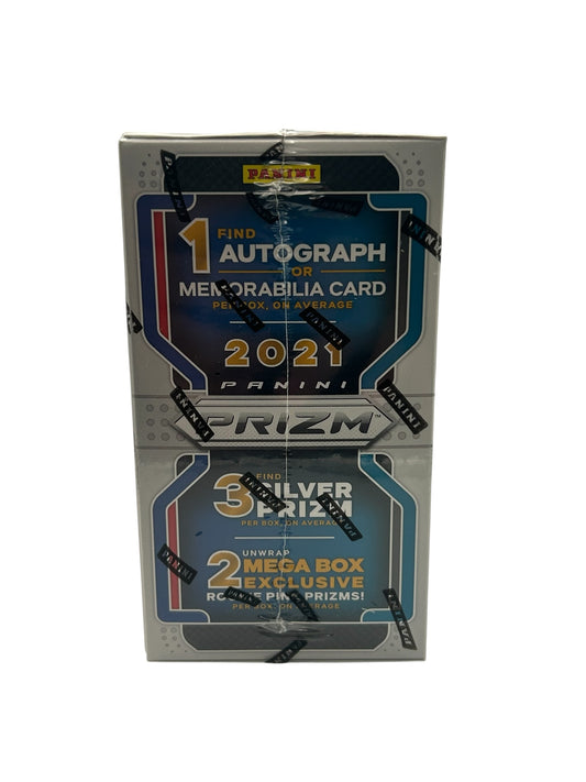 2021 NFL Panini Prizm Mega Box (Memorabilia or Autograph)