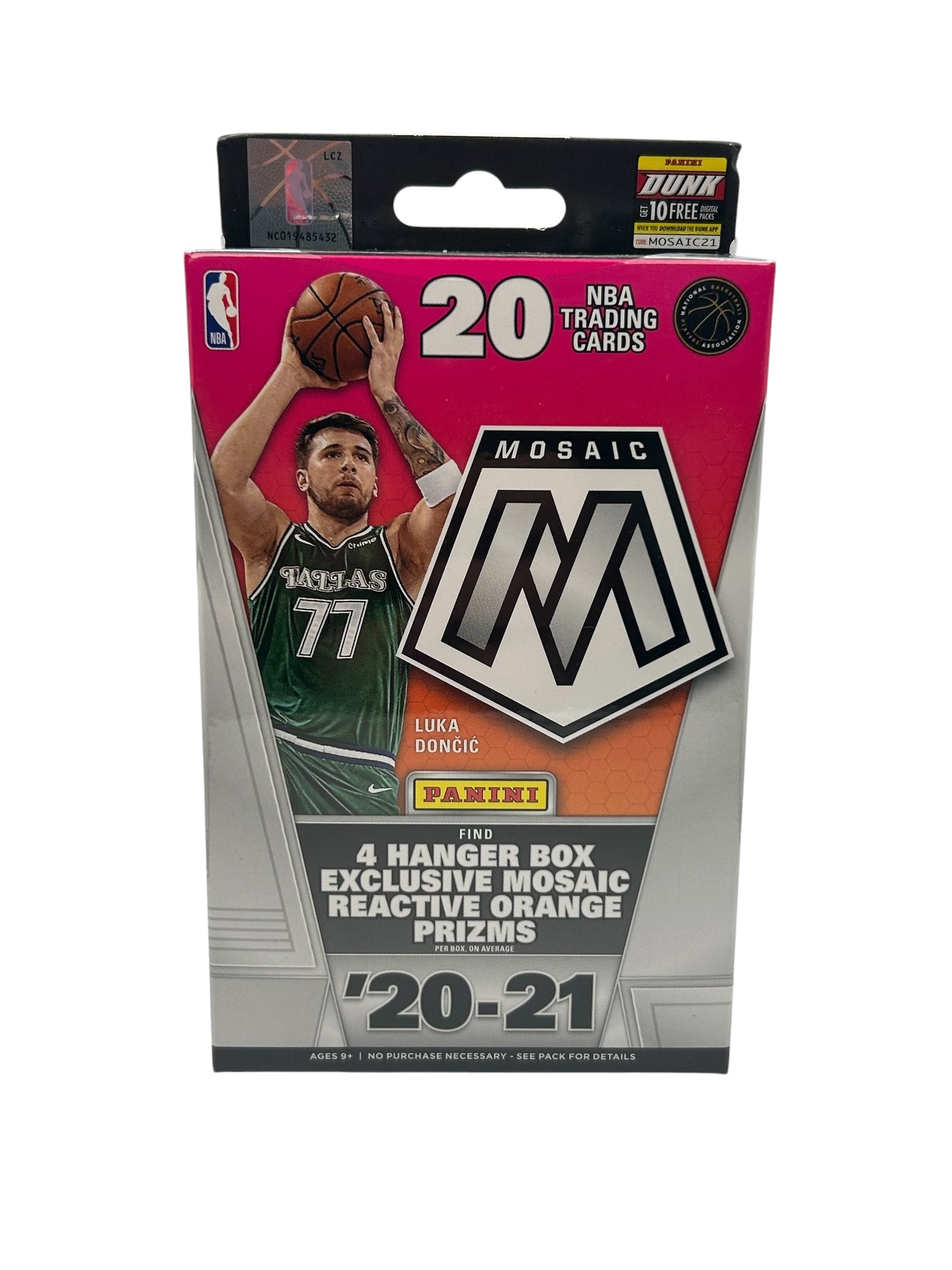 2020-21 NBA Panini Mosaic Hanger Box