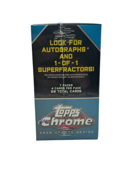 2020 MLB Topps Chrome Update Series Mega Box