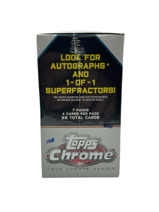 2020 MLB Topps Chrome Update Series Mega Box