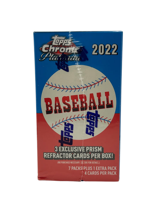 2022 MLB Topps Chrome Platinum Blaster Box