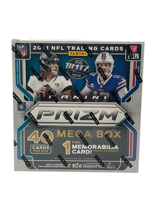 2021 NFL Panini Prizm Mega Box (Memorabilia)