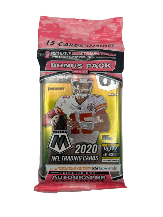 2020 NFL Panini Mosaic Bonus Pack