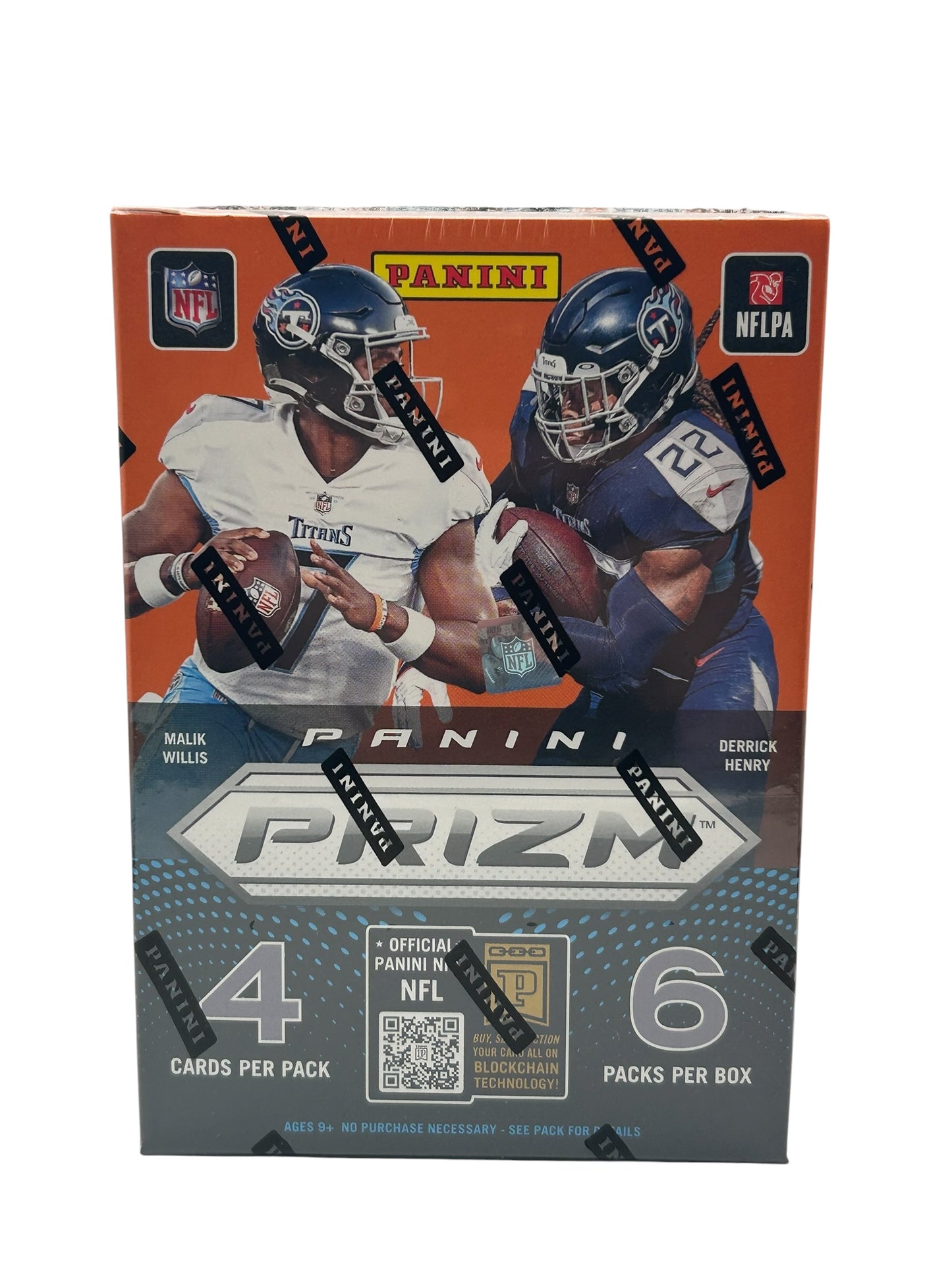 2022 NFL Panini Prizm Blaster Box (Orange)