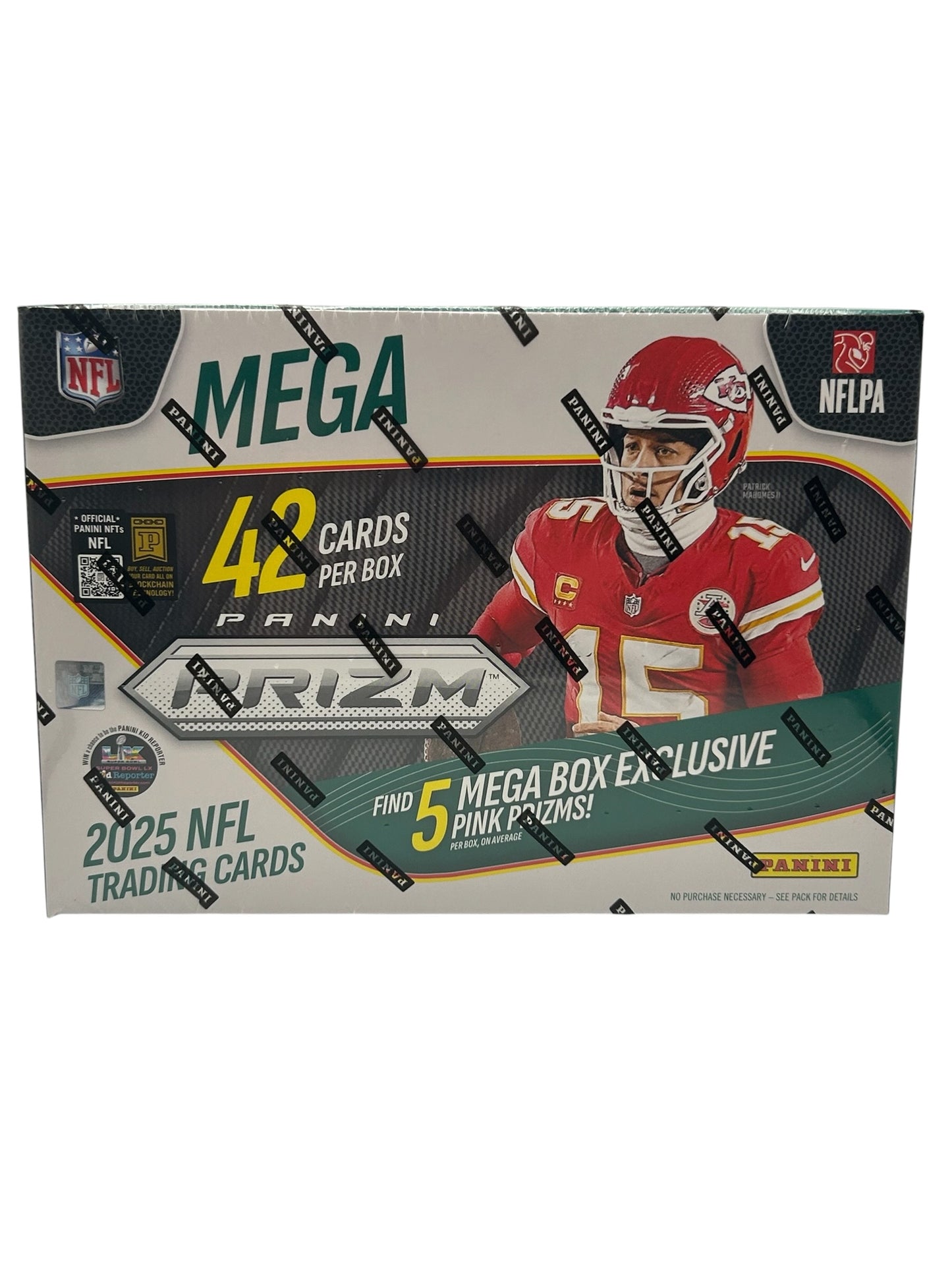 2025 NFL Panini Prizm Mega Box