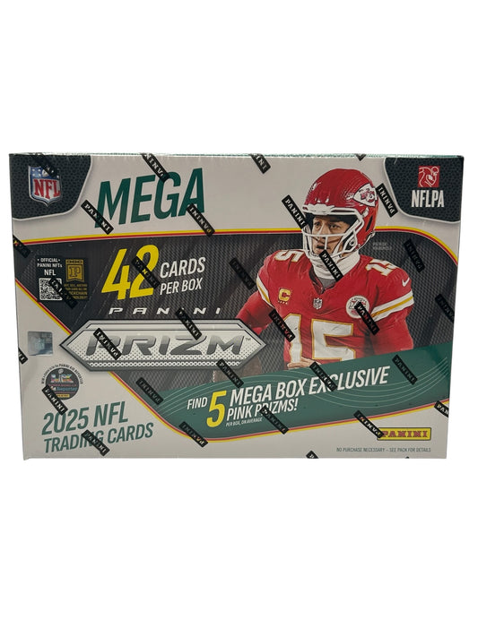 2025 NFL Panini Prizm Mega Box