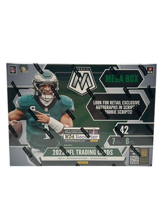 2023 Panini Mosaic Football Mega Box (Green)