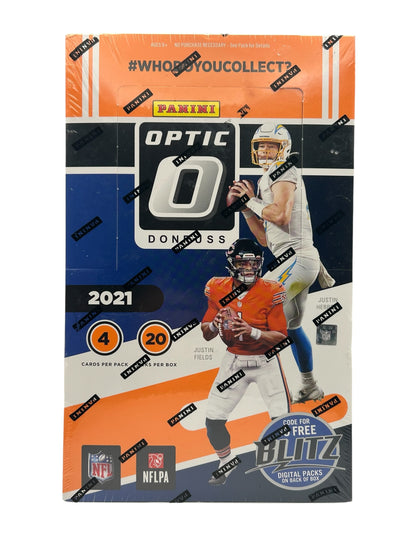 2021 NFL Panini Donruss Optic NFL Football Retail Box