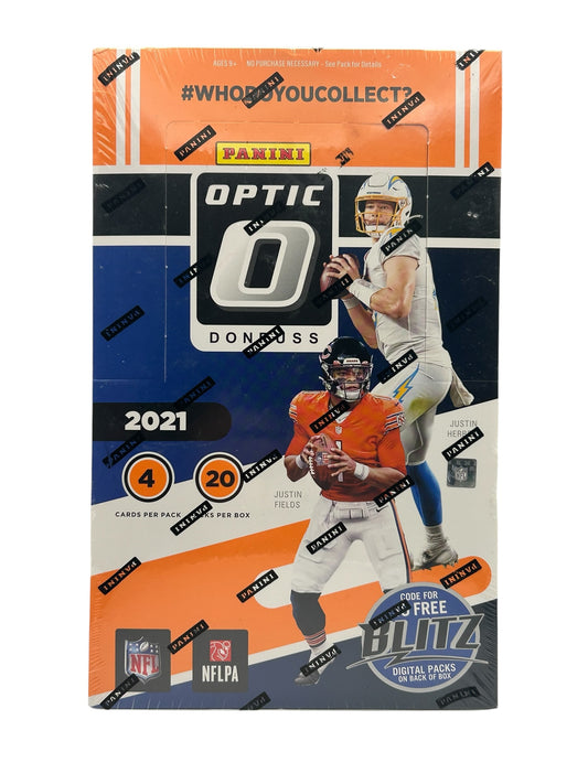 2021 NFL Panini Donruss Optic NFL Football Retail Box