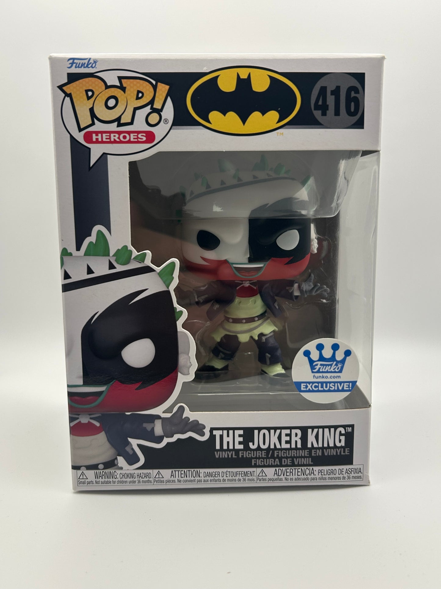 Funko Pop- The Joker King Funko Shop Exclusive #416