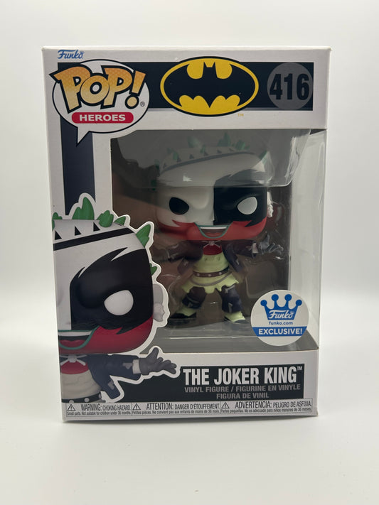 Funko Pop- The Joker King Funko Shop Exclusive #416
