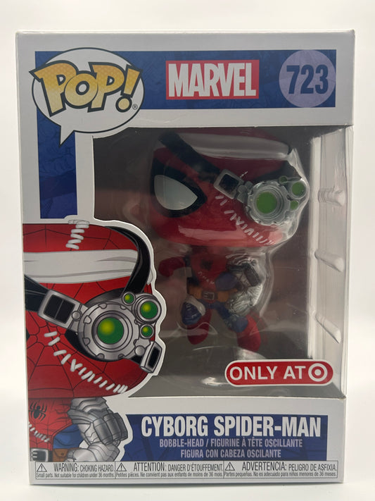Funko Pop - Marvel Exclusive Spider-Man – Cyborg Spider-Man #723