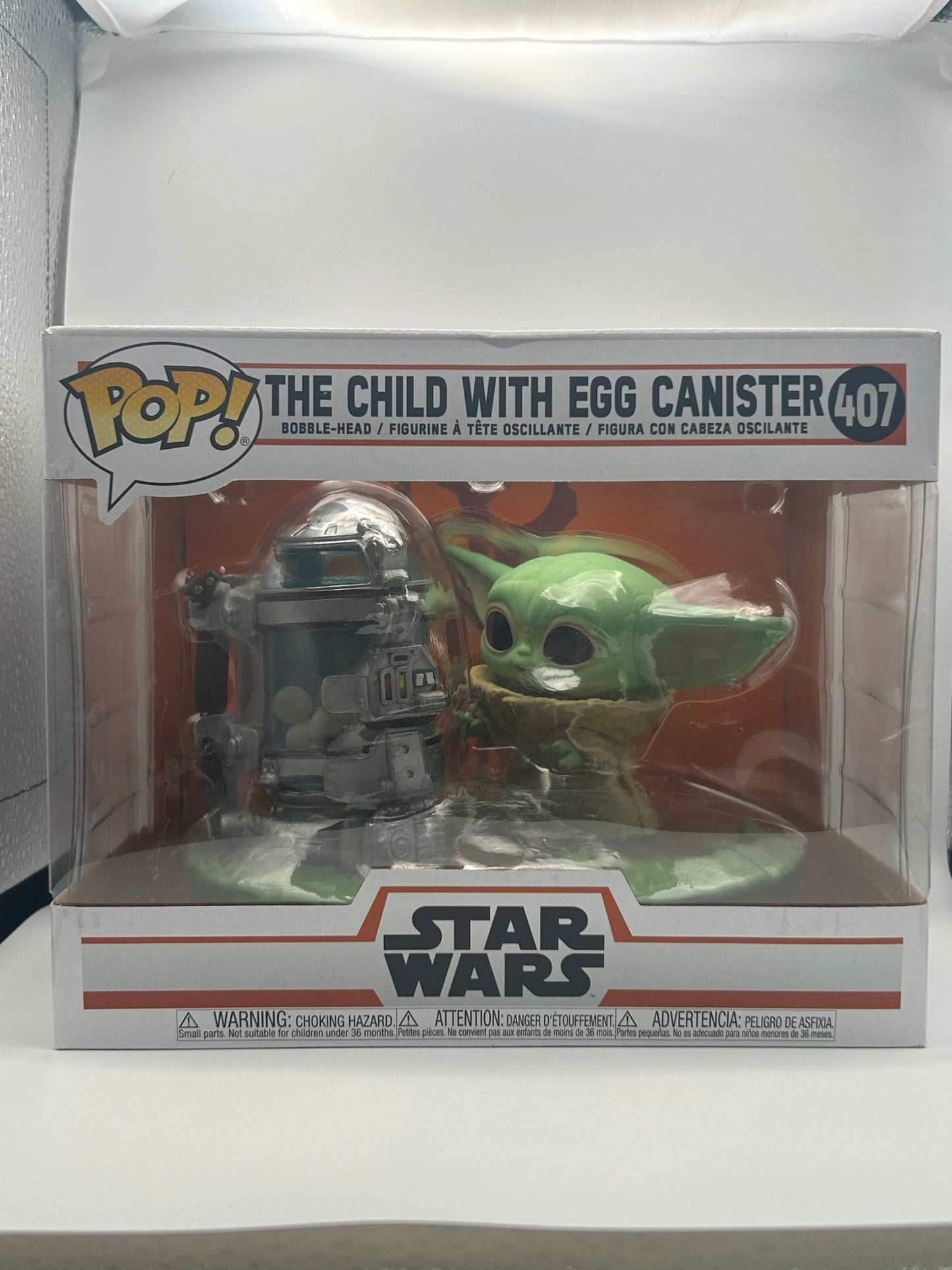 Funko POP - Star Wars The Child with Egg Canister #407