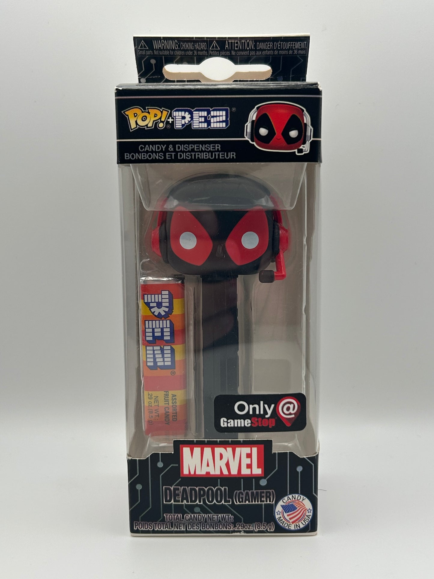 Funko POP - PEZ Marvel Deadpool [Gamer, Black] Exclusive
