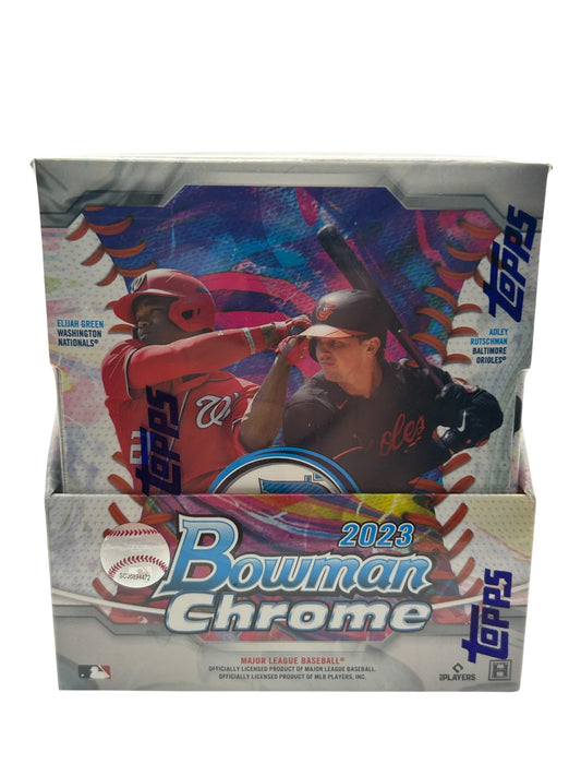 2023 MLB Topps Bowman Chrome Hobby Box