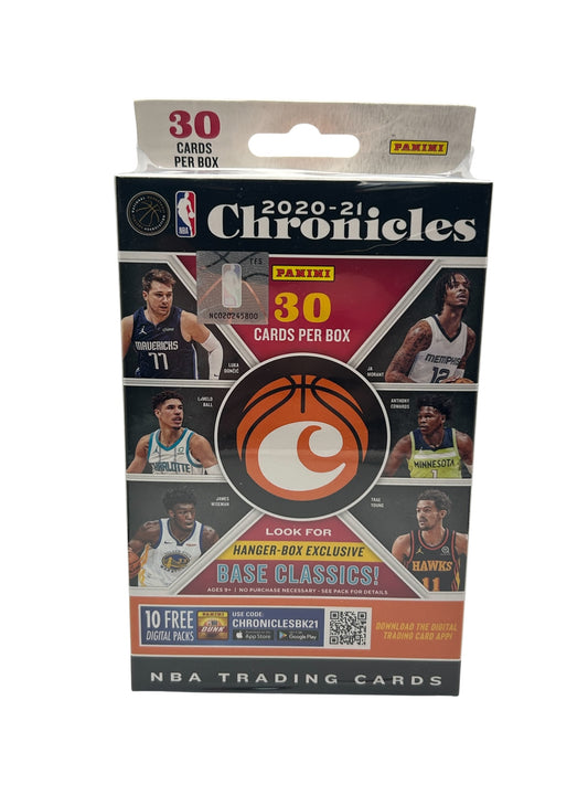 2020-21 NBA Panini Chronicles Hanger Box