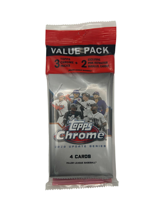 2020 MLB Topps Chrome Update Series Value Pack