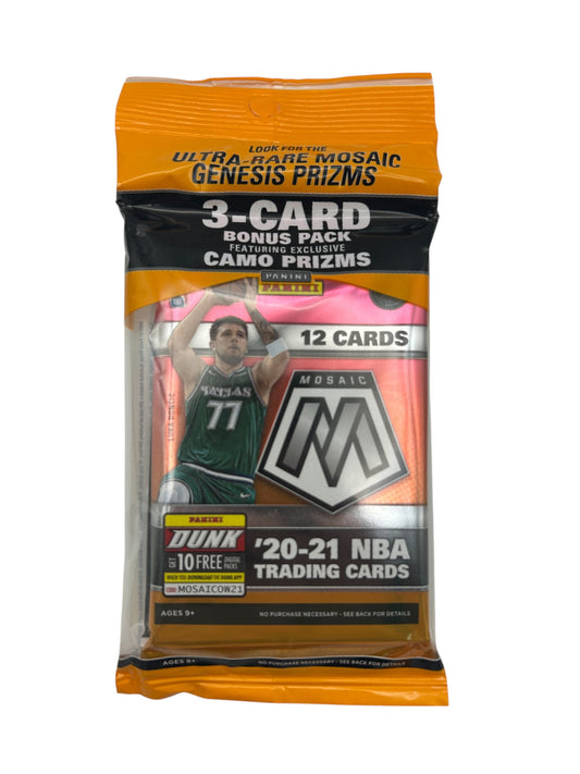 2020-21 NBA Panini Mosaic Bonus Pack