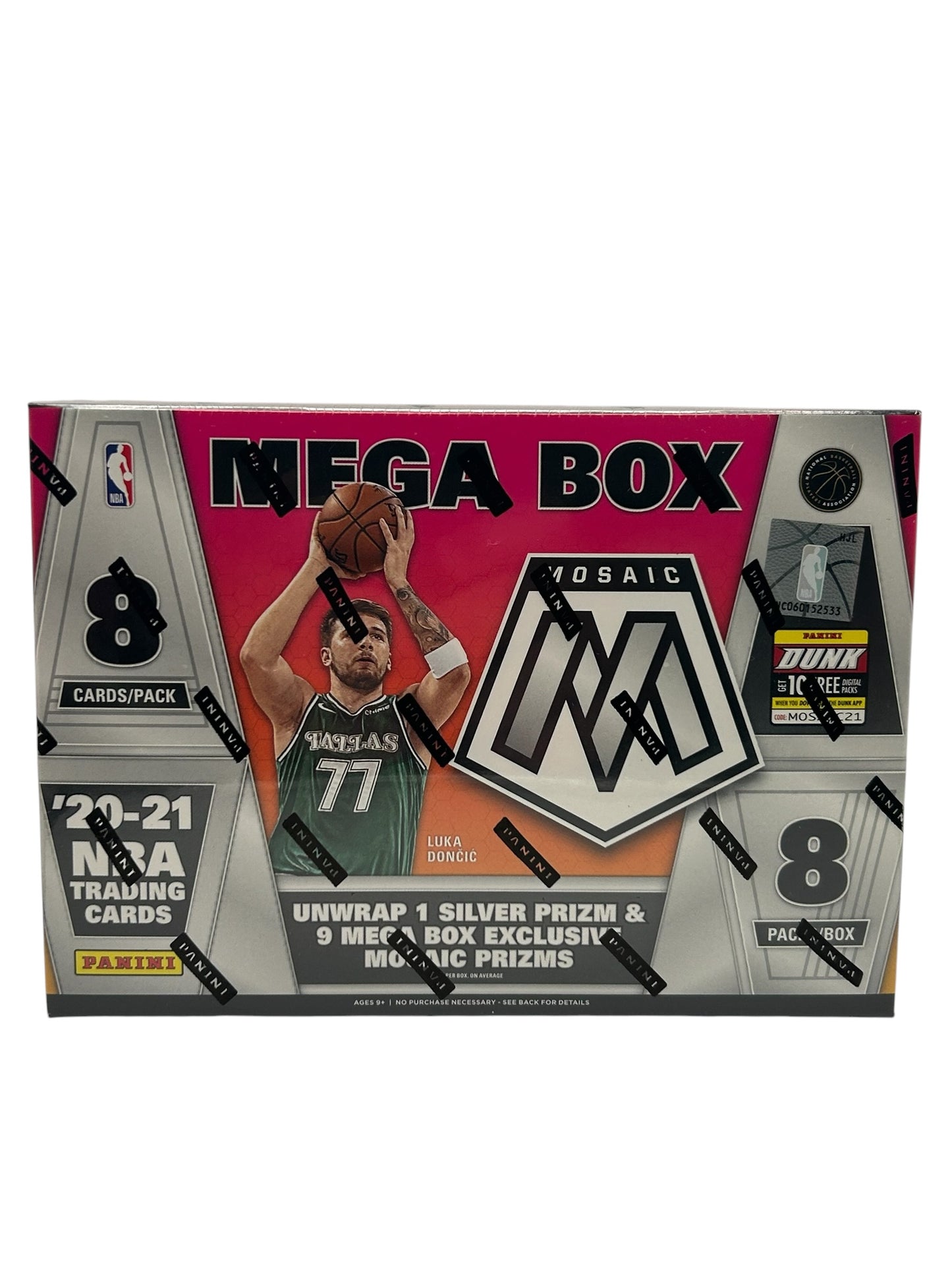2020-21 NBA Panini Mosaic Mega Box
