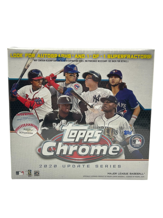 2020 MLB Topps Chrome Update Series Mega Box
