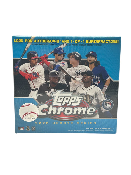 2020 MLB Topps Chrome Update Series Mega Box
