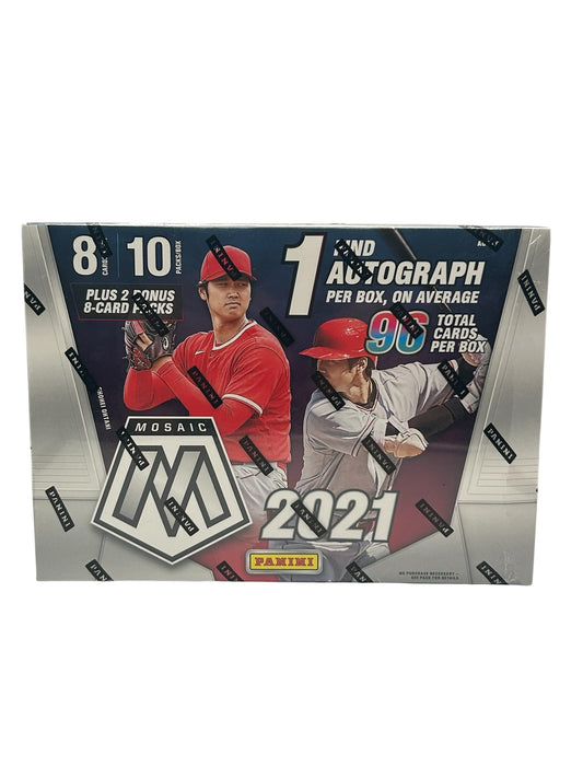 2021 MLB Panini Mosaic Blaster Box