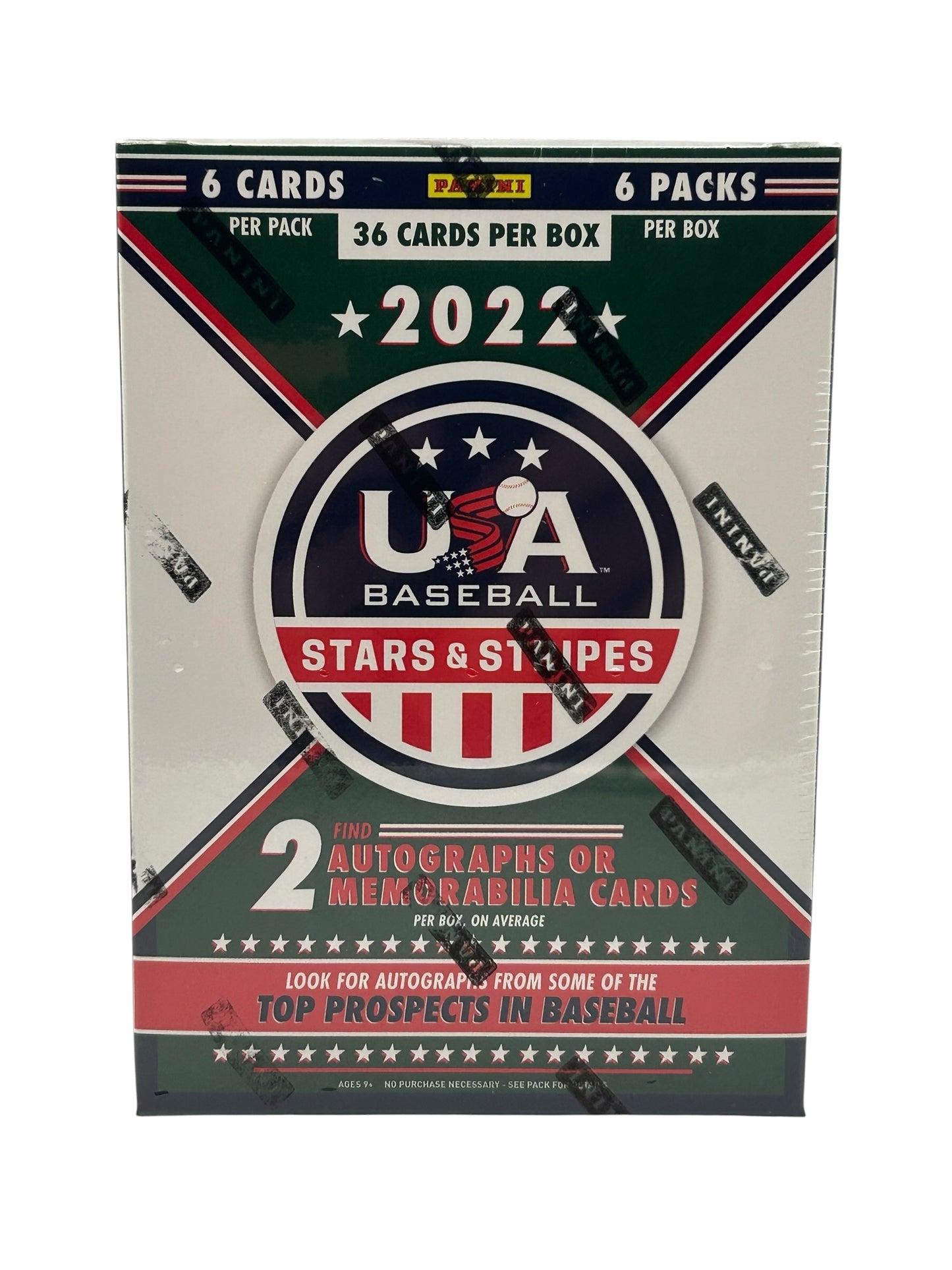 2022 MLB Panini USA Baseball Stars and Stripes Blaster Box