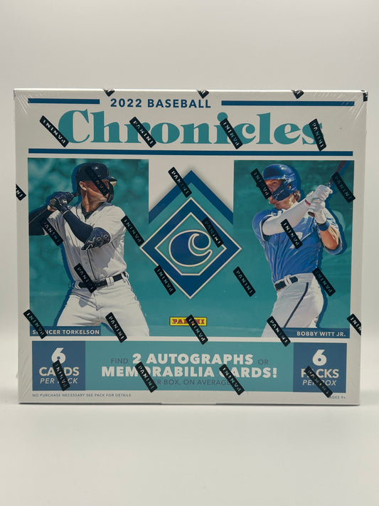 2022 MLB Panini Chronicles Mega Box