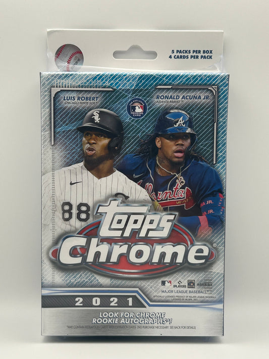 2021 MLB Topps Chrome Hanger Box