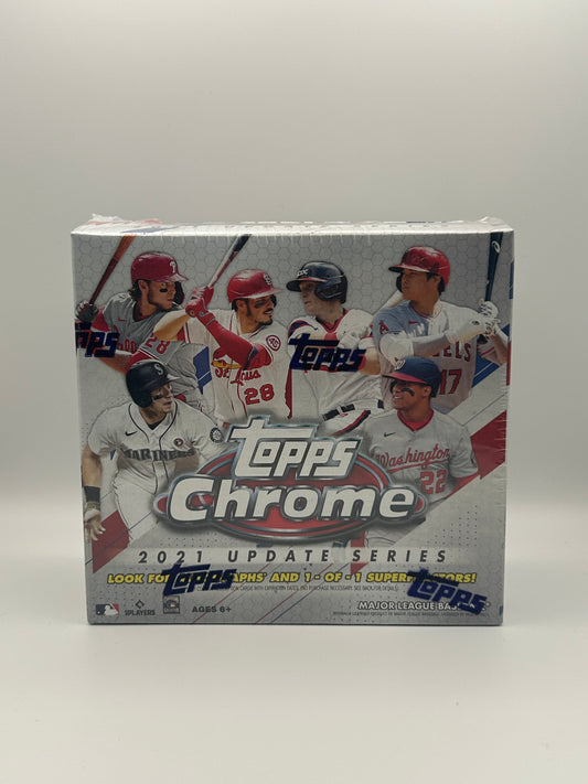 2021 MLB Topps Chrome Update Series Mega Box