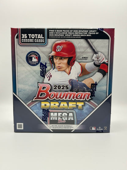 2025 MLB Topps Bowman Draft Mega Box