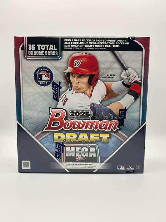 2025 MLB Topps Bowman Draft Mega Box
