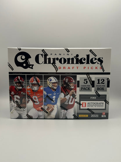 2021 NFL Panini Chronicles Draft Picks Mega Box