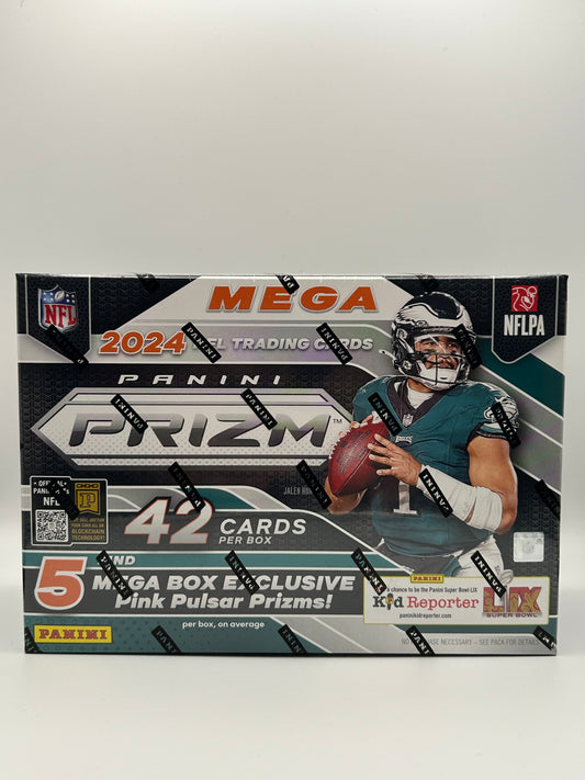 2024 NFL Panini Prizm Mega Box