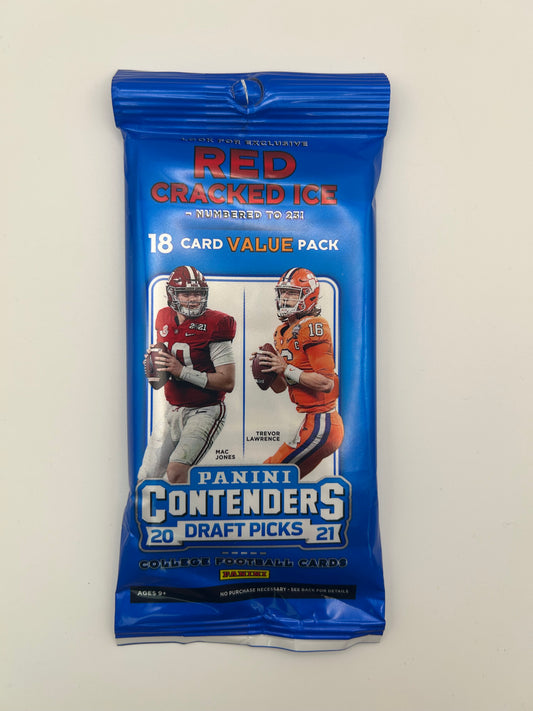 2021 NFL Panini Contenders Draft Picks Value Pack