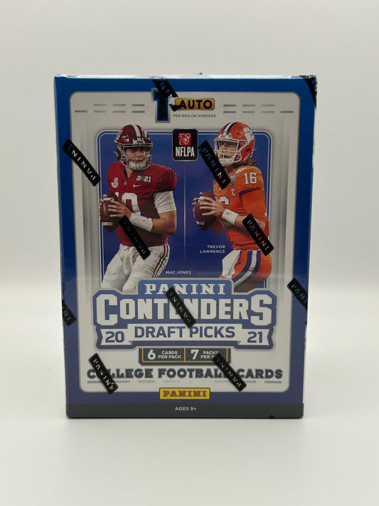 2021 NFL Panini Contenders Draft Picks Blaster Box (Auto)